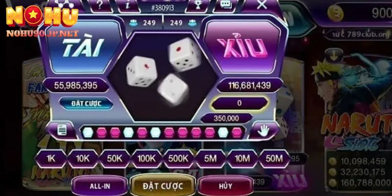 Kinh nghiệm chơi tài xỉu tại Nohu90 dễ hiểu, phù hợp cả với người mới